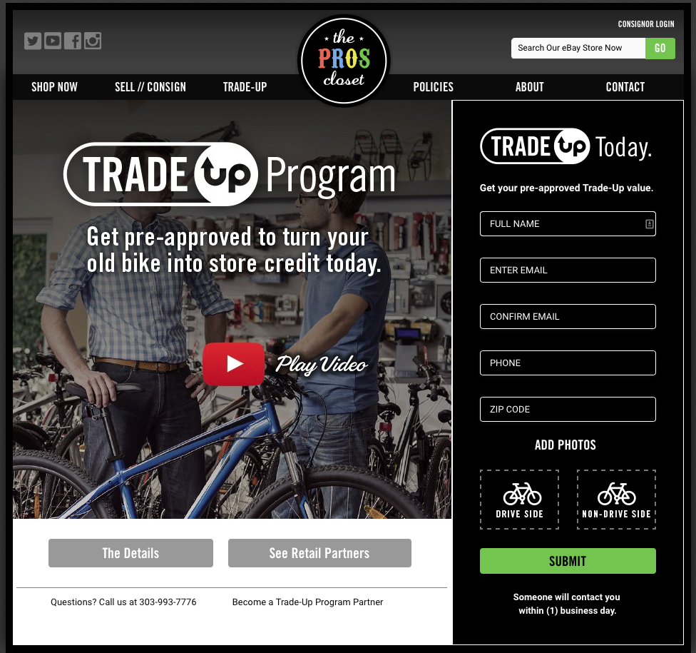 The Pro's Closet sells minority stake for 2.5 million Bicycle